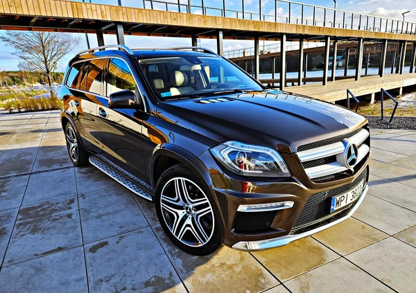 Mercedes-Benz GL cena 122000 przebieg: 343000, rok produkcji 2013 z Wąchock małe 781